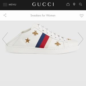 GUCCI ace sneakers- bees and stars